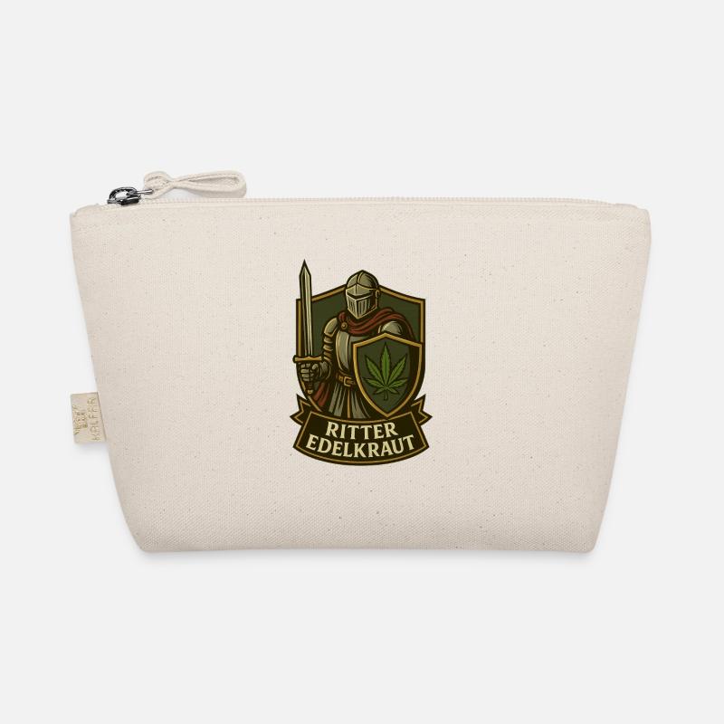 Knight with Hemp Emblem Organic Pouch