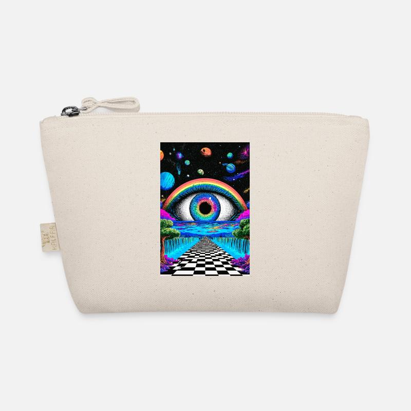 Psychedelische Reise ins All Bio-Täschchen