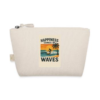 Happiness comes in waves - Organic Pouch - nature - Front