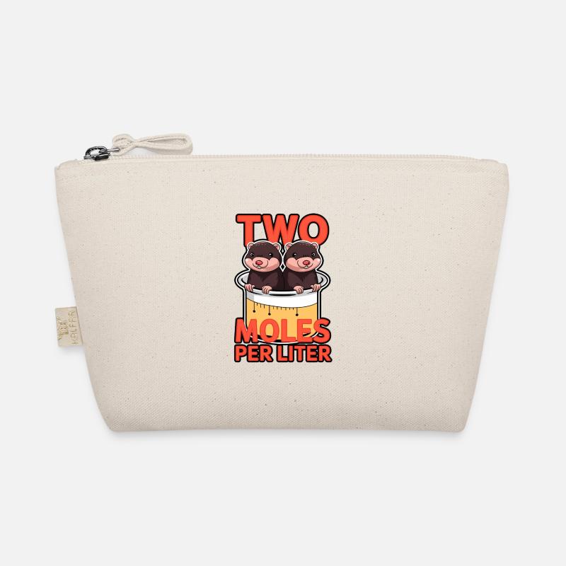 2 Mole – Chemistry Pun Science Joke Organic Pouch