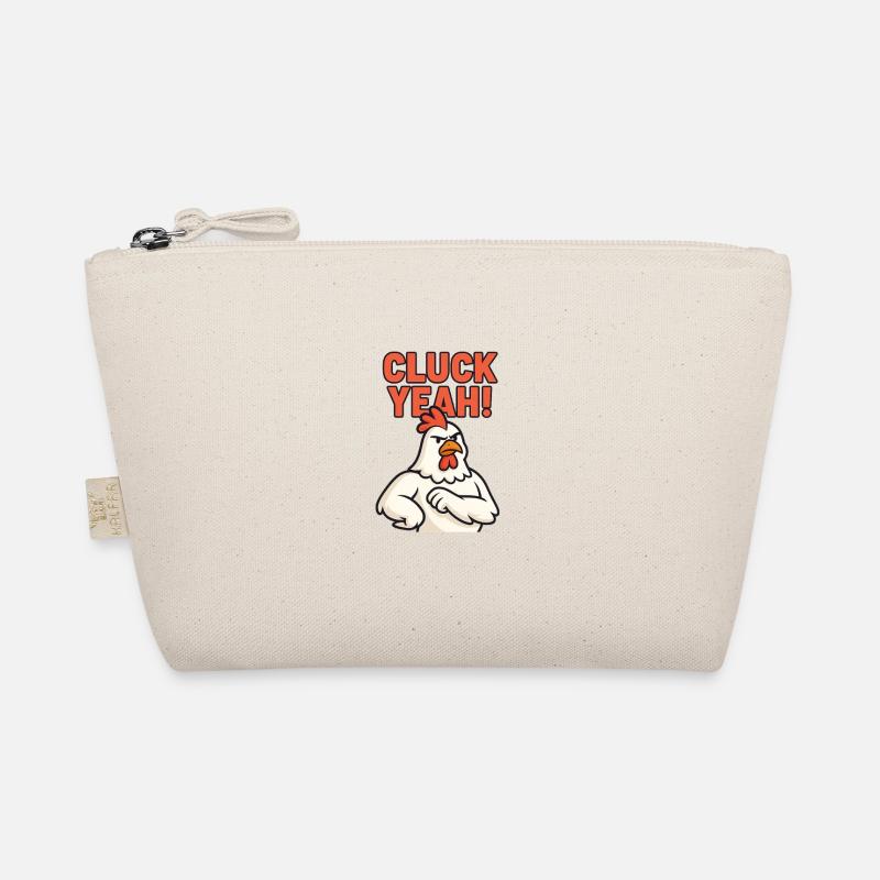 Design expressif du coq 'Cluck Yeah' Trousse biologique
