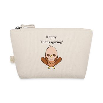 Illustration de dinde mignonne pour Thanksgiving - Trousse biologique - nature - Devant