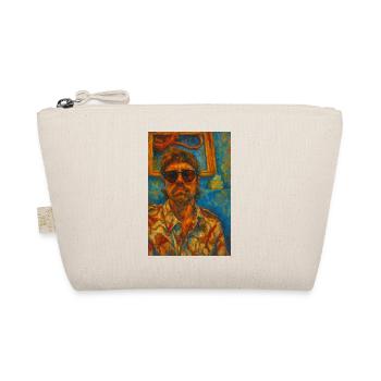 Vibrant Oil Artistic Portrait - Organic Pouch - nature - Front