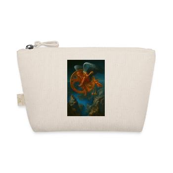 Fantasy Mechanical Flying Creature Design - Organic Pouch - nature - Front