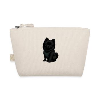 Spitz noir pour chien avec un look sucré - Trousse biologique - nature - Devant