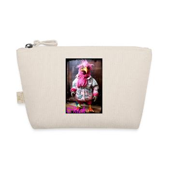 Colorful bird costume with street style aesthetics - Organic Pouch - nature - Front