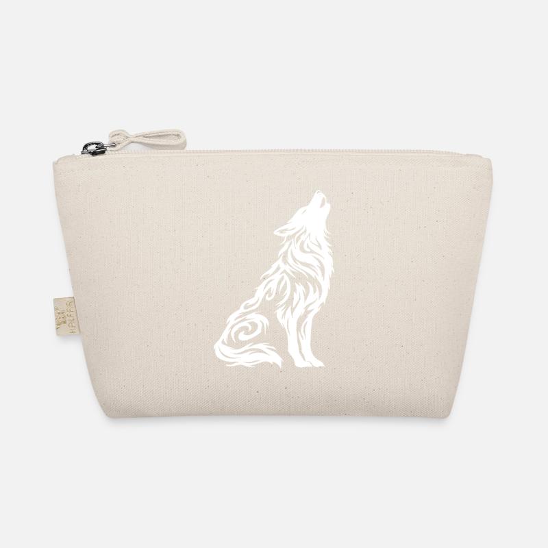 Wolf Tribal Tattoo Bio-Täschchen