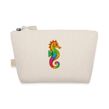 Badge de natation hippocampe arc-en-ciel - Trousse biologique - nature - Devant