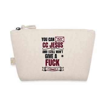 Dicton effronté Design - No F*** Given - Trousse biologique - nature - Devant