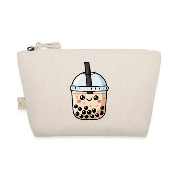Süßer Bubble Tea Kawaii - Bio-Täschchen - Natur - Vorne