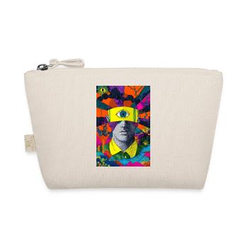 Visage visionnaire avec œil hypnotique - Trousse biologique - nature - Devant
