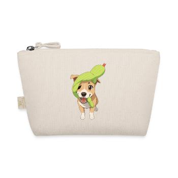 Chien charmant avec serpent jouet - Trousse biologique - nature - Devant