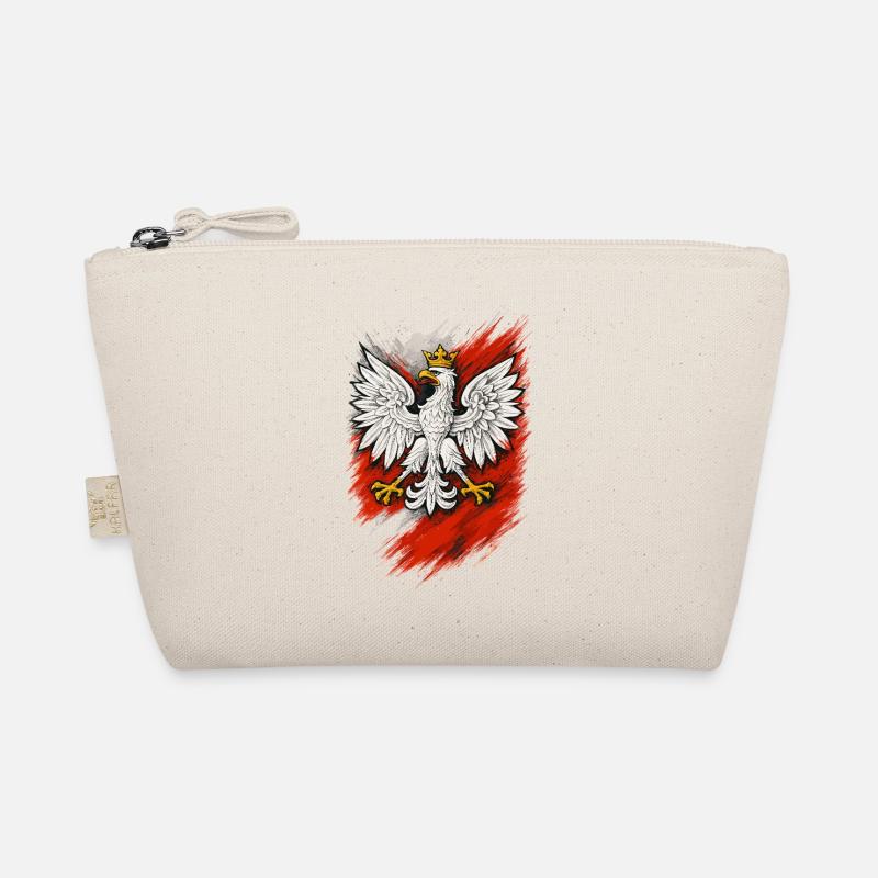 Poland Polska Eagle Flag Patriotism Gift Organic Pouch