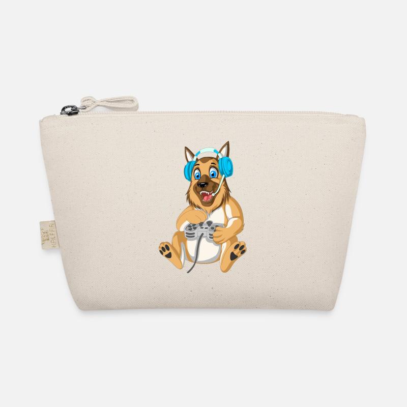 Deutscher Schäferhund Gamer Bio-Täschchen