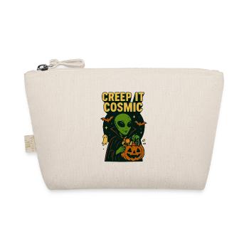 Alien Vampire T-Shirt – Creep It Cosmic  - Organic Pouch - nature - Front