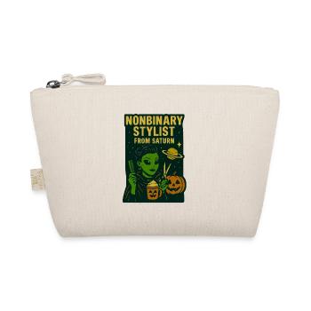 Nonbinary Stylist from Saturn Halloween - Organic Pouch - nature - Front