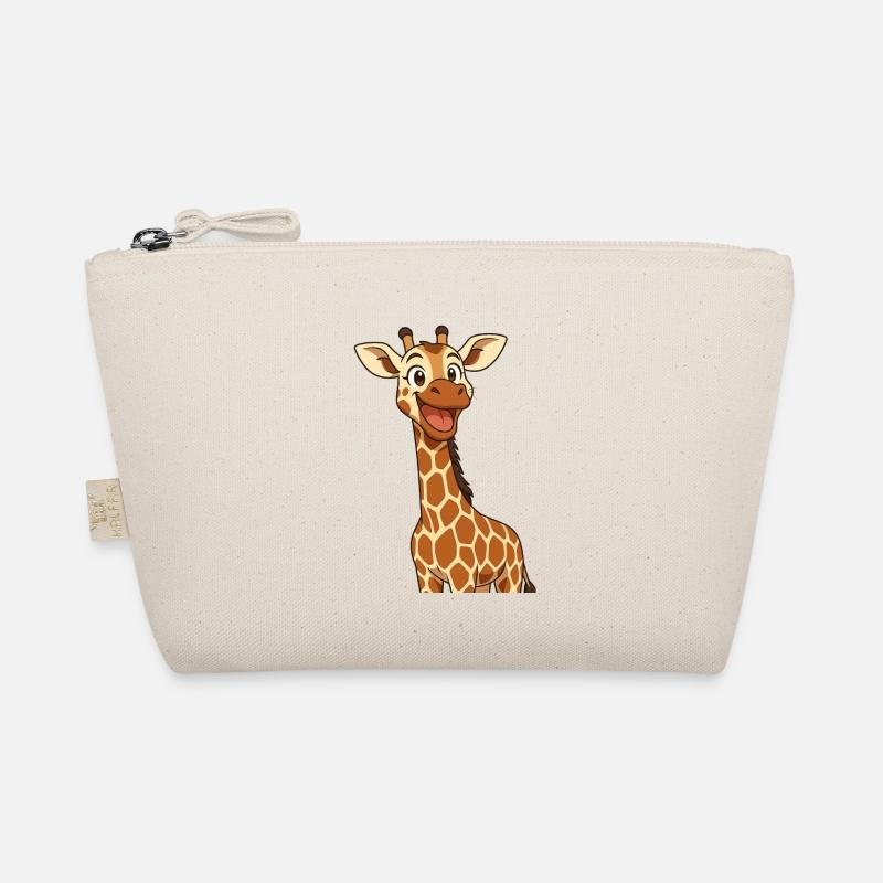 Girafe heureuse avec une expression souriante Trousse biologique