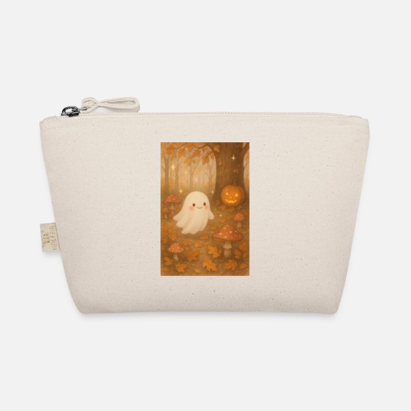 Cute Halloween Ghost Organic Pouch