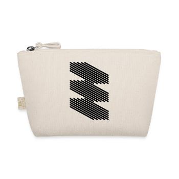geometric lines bauhaus art design - Organic Pouch - nature - Front
