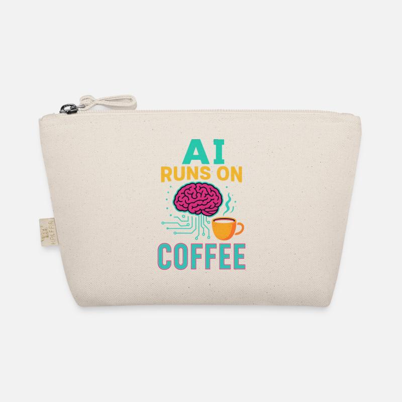AI runs on coffee Organic Pouch