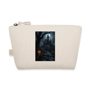 Gothic Halloween Horror - Organic Pouch - nature - Front