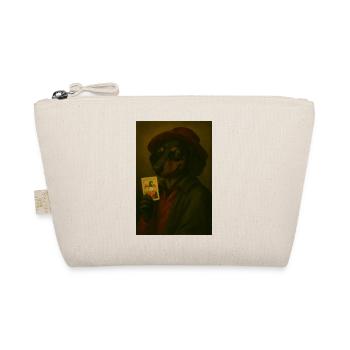 Chien avec carte joker - Trousse biologique - nature - Devant
