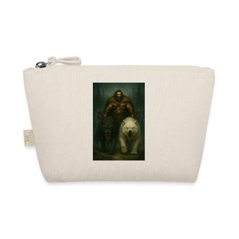 Berserker nordique avec loups – Guerrier viking lé - Trousse biologique - nature - Devant