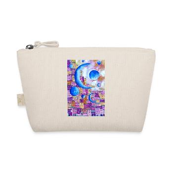 Mondstadt Aquarell - Bio-Täschchen - Natur - Vorne