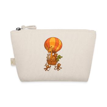 Montgolfière animaux joyeux en vol arche de Noé  - Trousse biologique - nature - Devant
