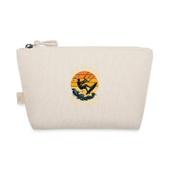 Kitesurf Lifestyle Vagues et vent Design - Trousse biologique - nature - Devant