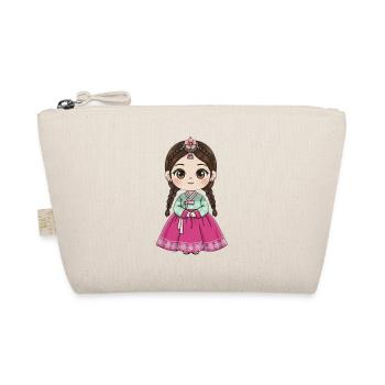 Chibi Hanbok Süßigkeiten-Traum Chaewon - Bio-Täschchen - Natur - Vorne