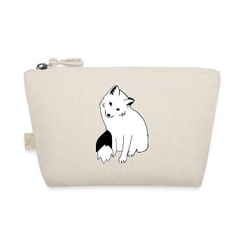 Fuchs mit großen Augen: Kawaii & Cartoon Style - Bio-Täschchen - Natur - Vorne
