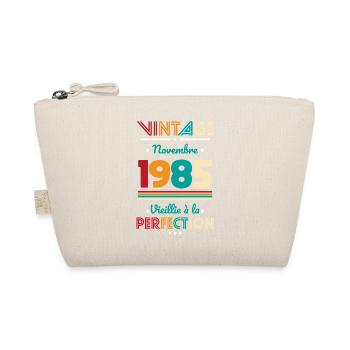 Anniversaire 40 ans - Vintage - Novembre 1985 - Trousse biologique - nature - Devant