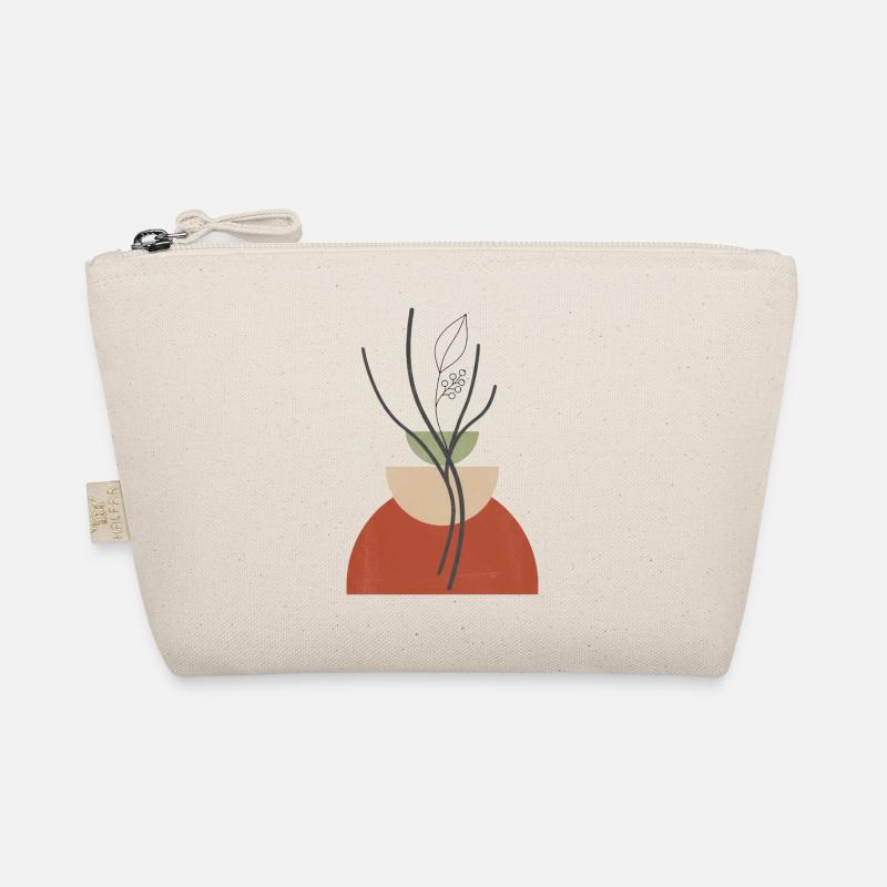 Geometric Plant Vase Organic Pouch