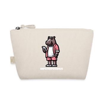 HippoHipster en Costard Rose - Trousse biologique - nature - Devant