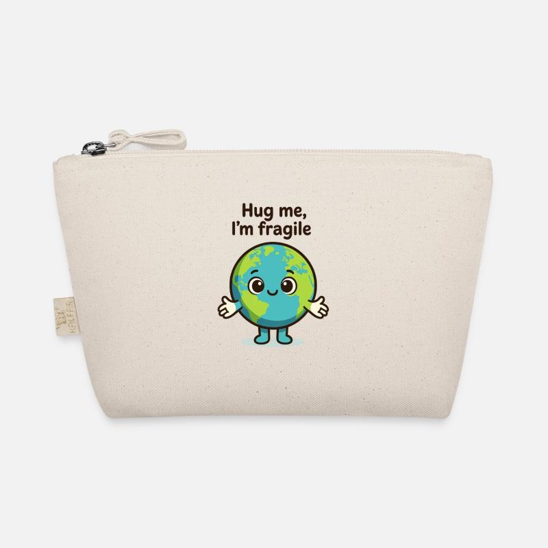 Fragile Earth Hug Me Organic Pouch