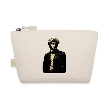 David Michelangelo Noir Portrait rebelle en cuir - Trousse biologique - nature - Devant