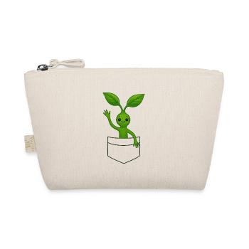 Bowtruckle Zauberwesn  - Bio-Täschchen - Natur - Vorne