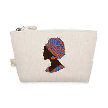 Afrique Femme africaine Design traditionnel - Trousse biologique - nature - Devant