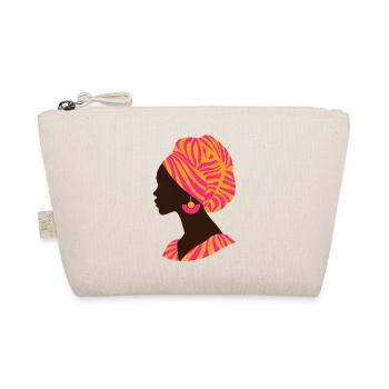 Afrique Femme africaine Design traditionnel - Trousse biologique - nature - Devant