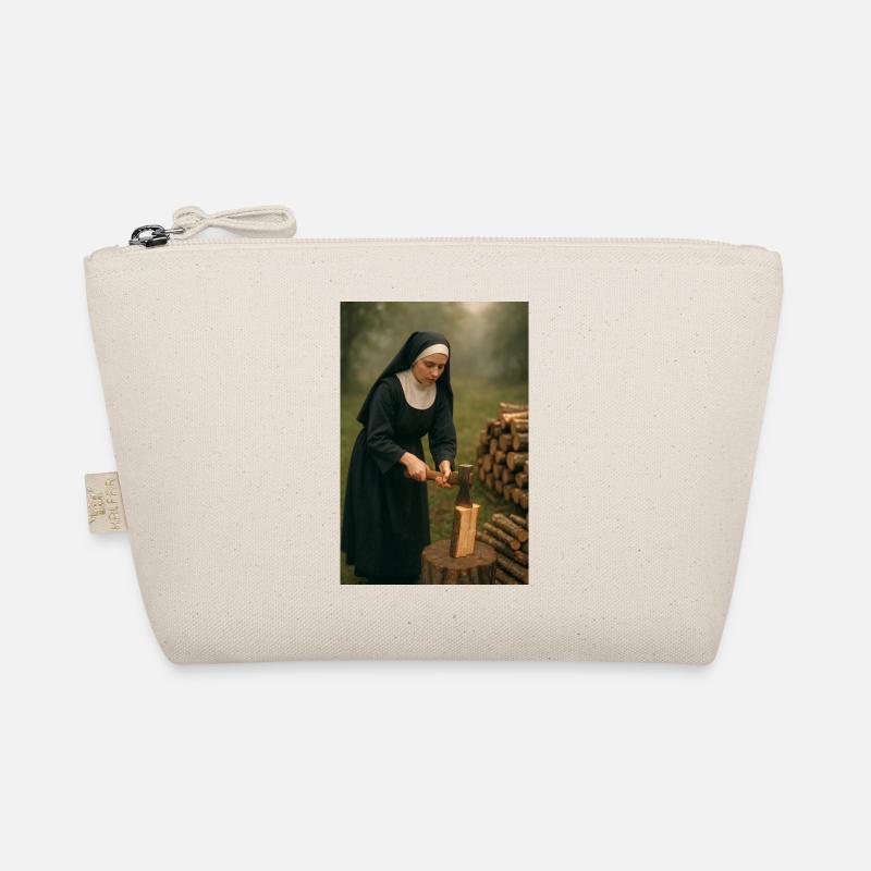 Une religieuse coupe du bois Trousse biologique