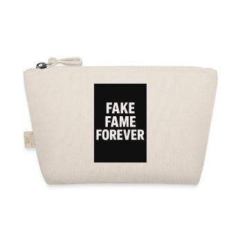 Fake Fame Forever Satire - Organic Pouch - nature - Front