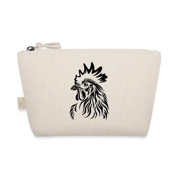 Rooster Chicken Chicken Chicken Coop Farmer Farm - Organic Pouch - nature - Front