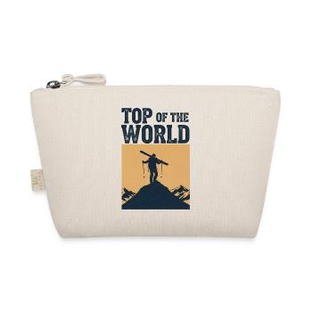 Skitourengehen Top of the World Silhouette - Bio-Täschchen - Natur - Vorne