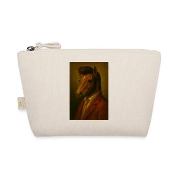Portrait de cheval en costume - Trousse biologique - nature - Devant