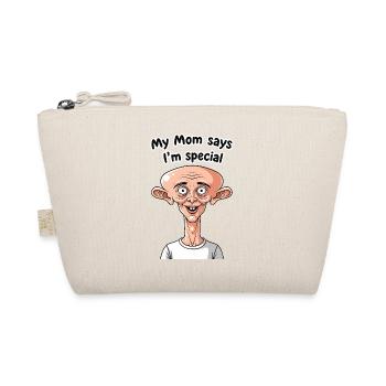 Mom says I'm special - Organic Pouch - nature - Front