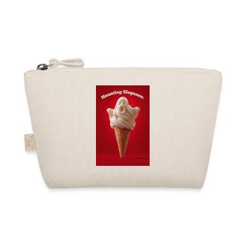 Haunting IceCream Cone - Organic Pouch - nature - Front