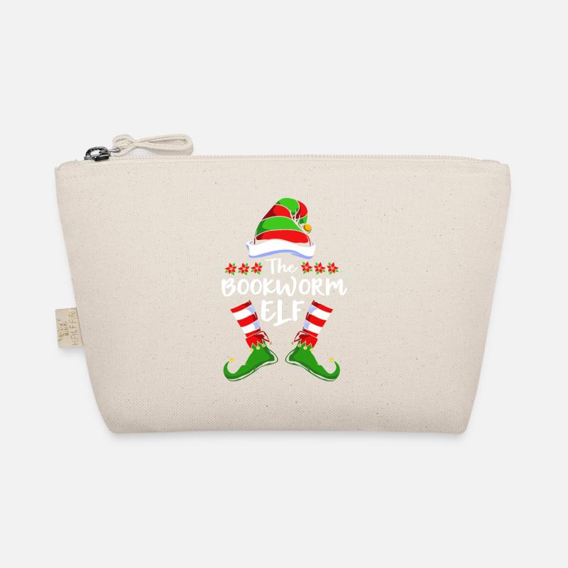 Elf Elf Christmas Gift Reading Books Organic Pouch