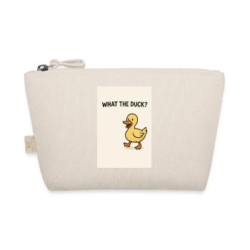 What the Duck – Playful Duck - Organic Pouch - nature - Front