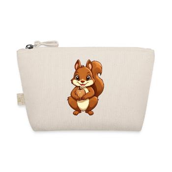 Squirrels in autumn - Organic Pouch - nature - Front